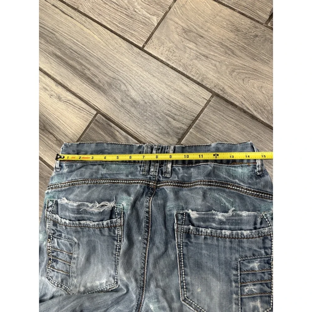 Dolce & Gabbana Men's Jeans Distressed Light Wash Straight Leg Made in Italy